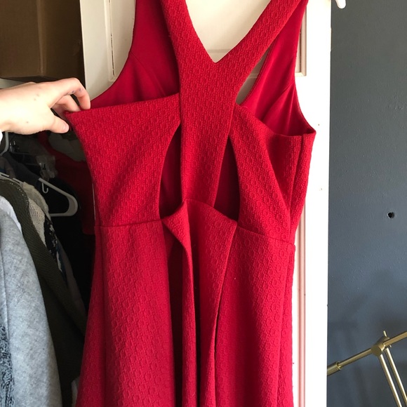 Red Francesca’s Dress size M - Picture 2 of 5